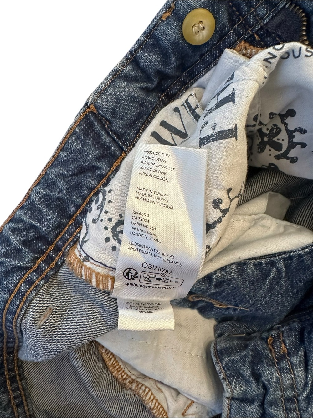 Free People We The Free Equinox Wide Leg Trouser Jeans 27 - Picture 6 of 7